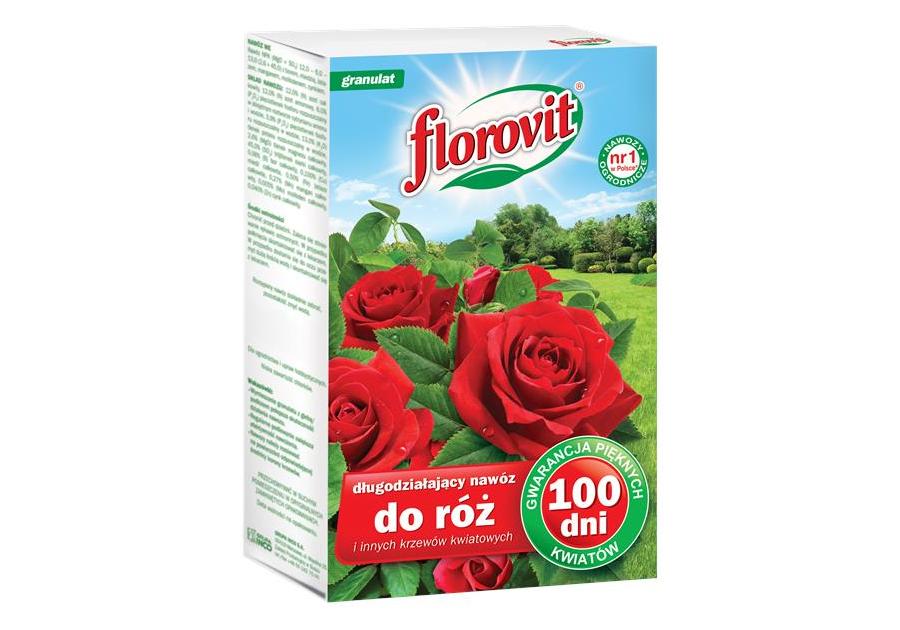 Zdjęcie: Nawóz długodziałający do róż i innych krzewów kwitnących 1 kg FLOROVIT