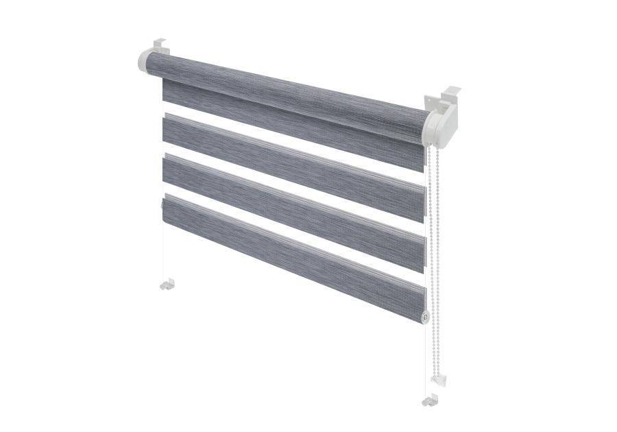 Zdjęcie: Roleta Mini Zebra Z-753 nature szary 50x150 cm GARDINIA