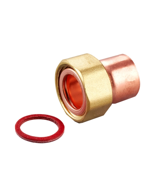 Zdjęcie: Złączka bateryjna prosta 15x1/2" do lutu CALIDO