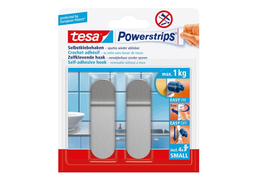 Zdjęcie: Haczyk samoprzylepny Powerstrips 2 szt. TESA