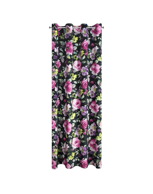 Zdjęcie: Zasłona gotowa Mira 140 x 250 cm ciemnoróżowy EUROFIRANY