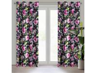 Zdjęcie: Zasłona gotowa Mira 140 x 250 cm ciemnoróżowy EUROFIRANY