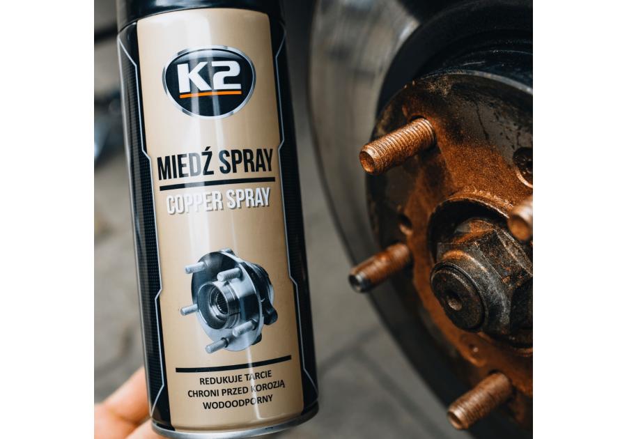 Zdjęcie: Smar miedziowy spray 400 ml K2