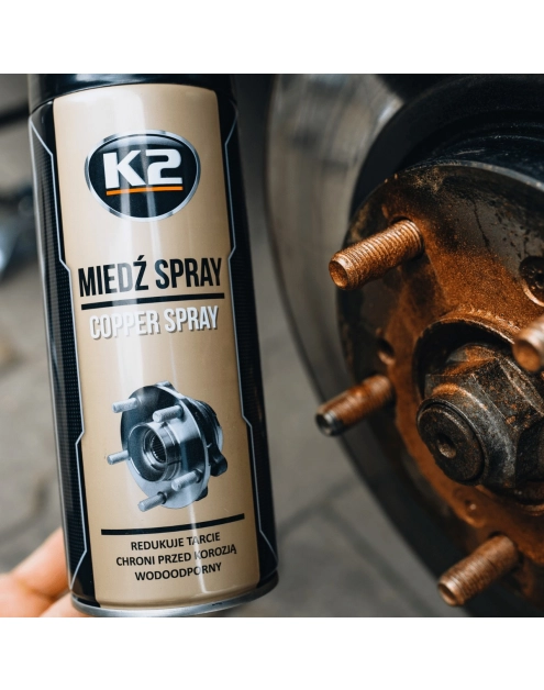 Zdjęcie: Smar miedziowy spray 400 ml K2