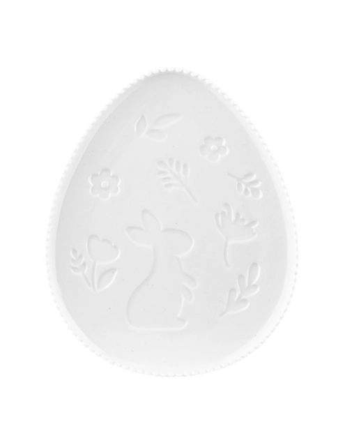 Zdjęcie: Naczynie jajko z tłoczeniem 19x15x1,5 cm ALTOM DESIGN