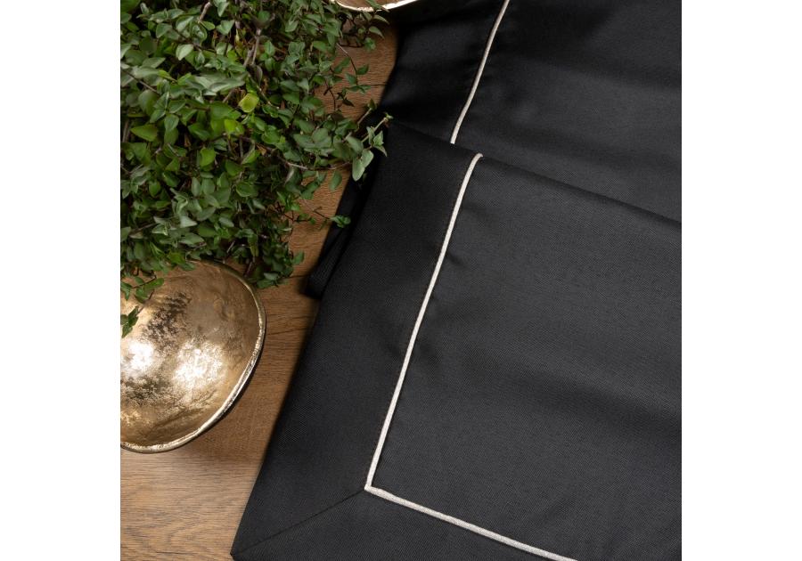 Zdjęcie: Bieżnik Dorita 40x140 cm czarny EUROFIRANY