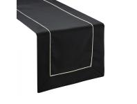 Zdjęcie: Bieżnik Dorita 40x140 cm czarny EUROFIRANY