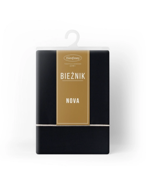 Zdjęcie: Bieżnik Dorita 40x140 cm czarny EUROFIRANY