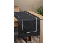 Zdjęcie: Bieżnik Dorita 40x140 cm czarny EUROFIRANY