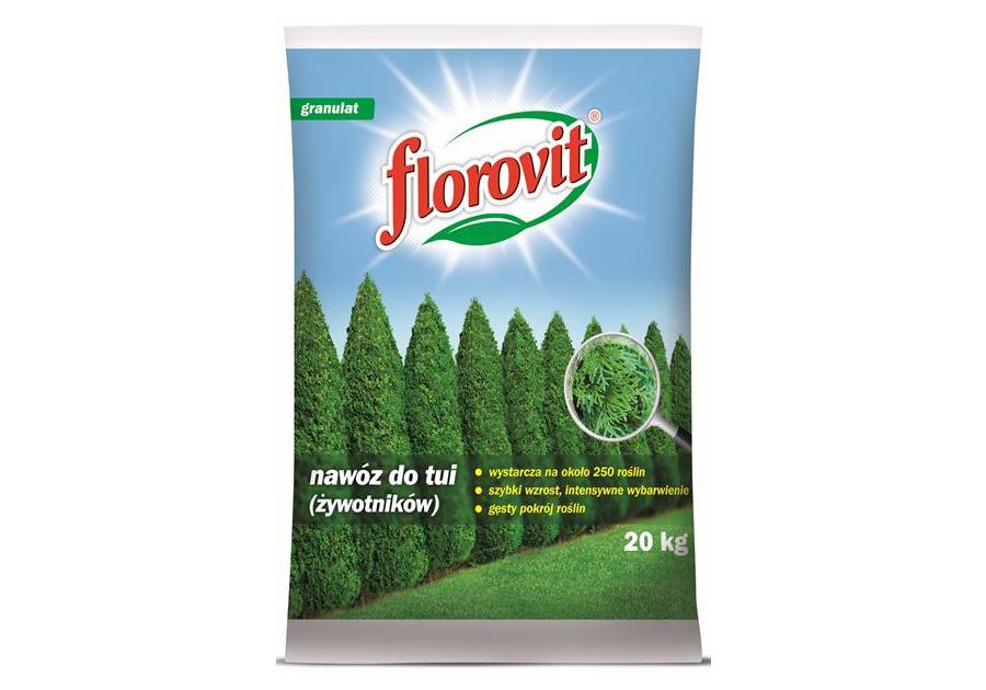 Zdjęcie: Nawóz do tui worek 20 kg FLOROVIT