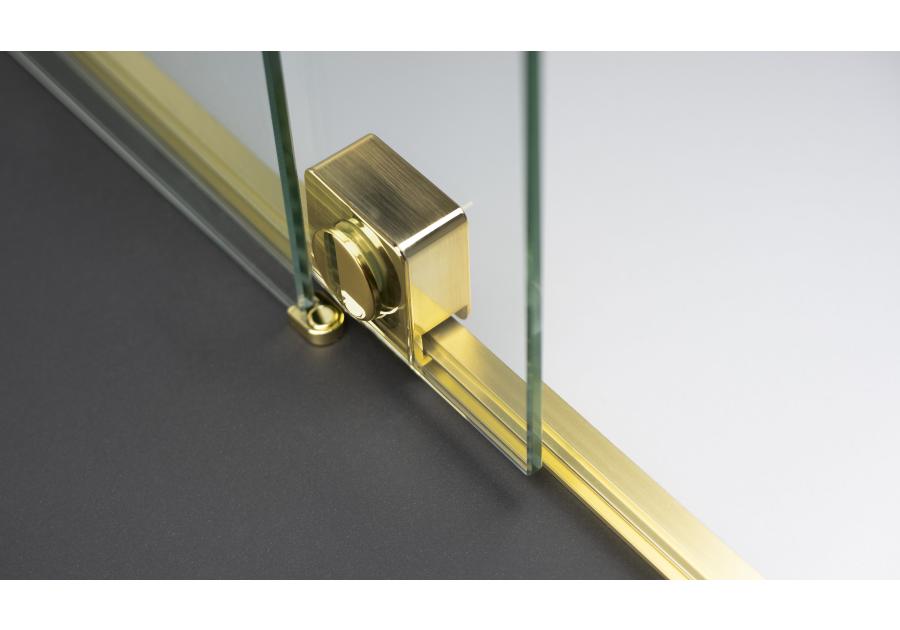 Zdjęcie: Ścianka prysznicowa walk-in 90 cm, przesuwna DEANTE