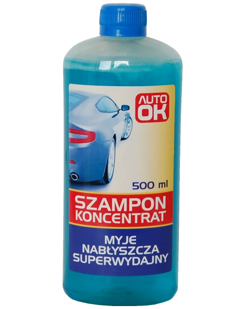 Zdjęcie: Szampon samochodowy koncentrat 0,5 L AUTO OK