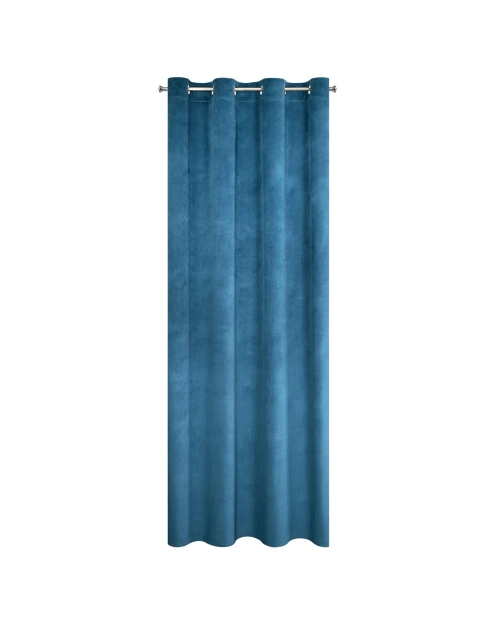 Zdjęcie: Zasłona gotowa Milo 140x250 cm granatowy EUROFIRANY