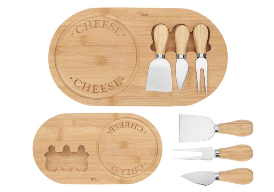Zdjęcie: Zestaw do serów bambusowy 91866 RAVI