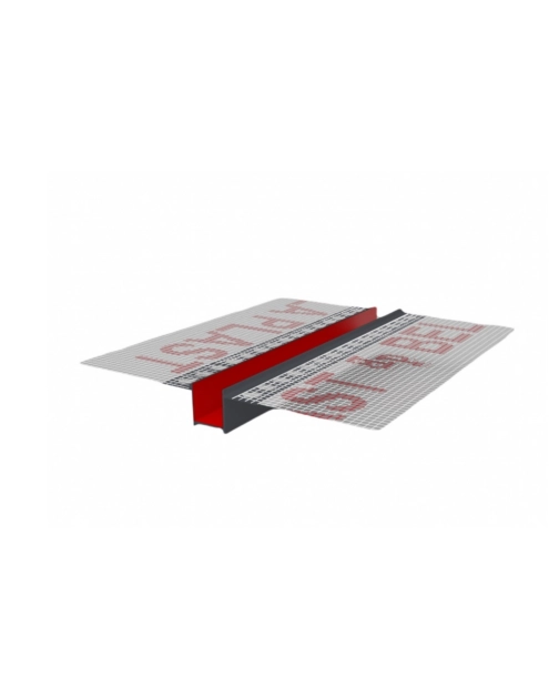 Zdjęcie: Listwa do boniowania PVC z siatką BP11 H2RS L300 szary ciemny BELLA PLAST