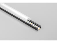 Zdjęcie: Profil LED Glax czarny nakładany mini 200 cm GTV