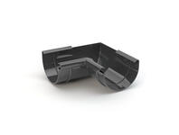 Zdjęcie: Narożnik rynnowy wewnętrzny 100 mm grafit GAMRAT