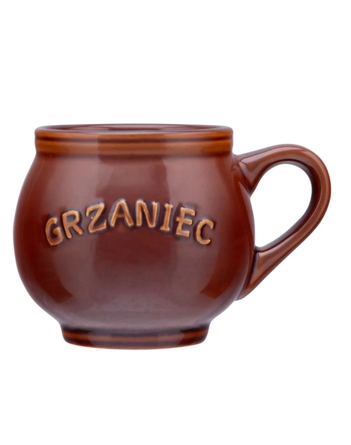 Zdjęcie: Kubek beczułka z napisem Grzaniec z z uchem 320 ml ALTOM DESIGN