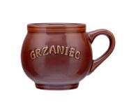 Zdjęcie: Kubek beczułka z napisem Grzaniec z z uchem 320 ml ALTOM DESIGN