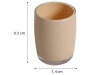 Zdjęcie: Kubek łazienkowy Cordoba beżowy SEPIO
