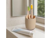 Zdjęcie: Kubek łazienkowy Cordoba beżowy SEPIO