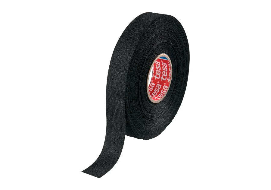 Zdjęcie: Taśma materiałowa Pet do kabli 25m x 19mm TESA