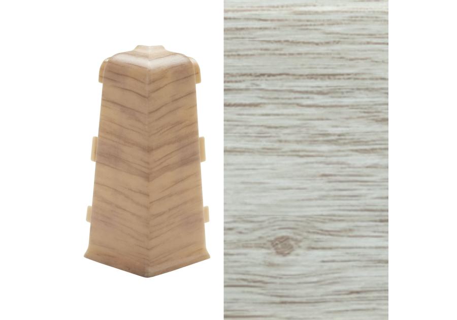 Zdjęcie: Narożnik zewnętrzny do listwy Lars 2 szt. dąb platynowy ARBITON