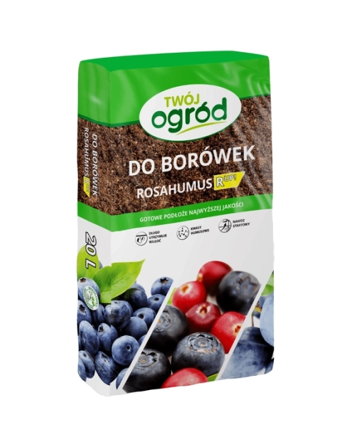 Zdjęcie: Ziemia podłoże do borówek 20 L TWÓJ OGRÓD