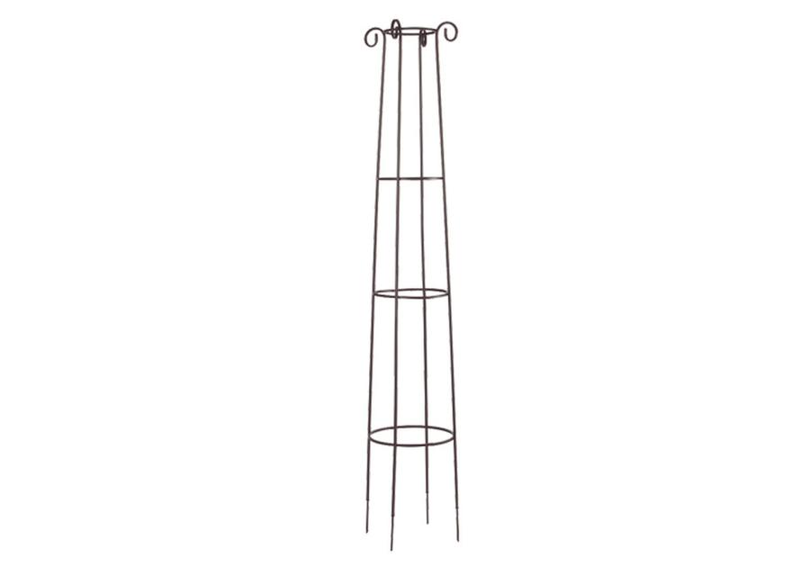 Zdjęcie: Pergola w kształcie słupa Obelisk 2 m, brązowy NORTENE