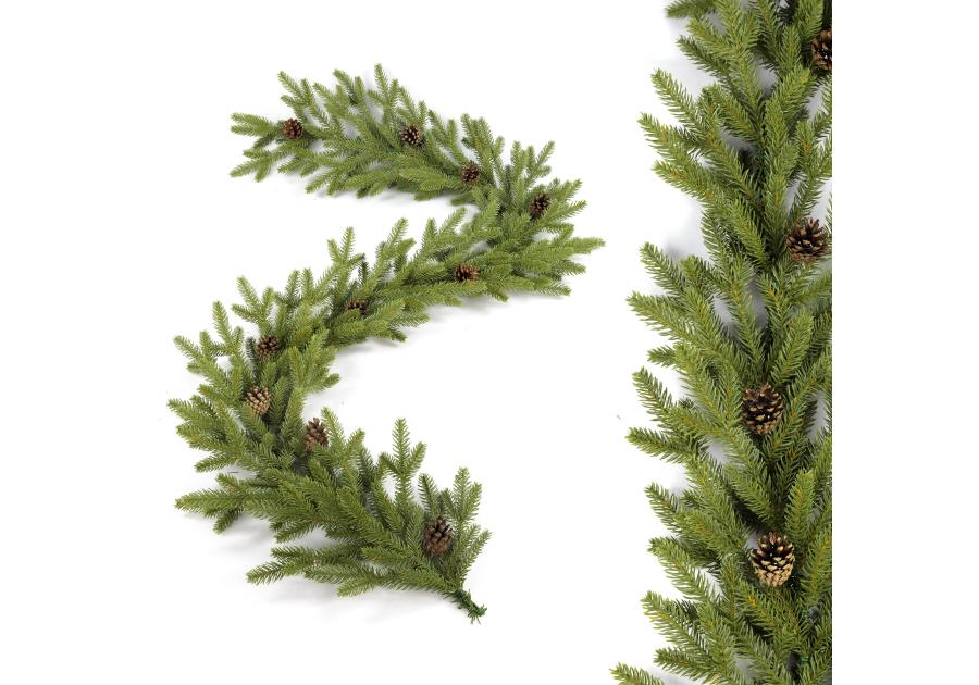 Zdjęcie: Girlanda bożonarodzeniowa z szyszkami SONIC