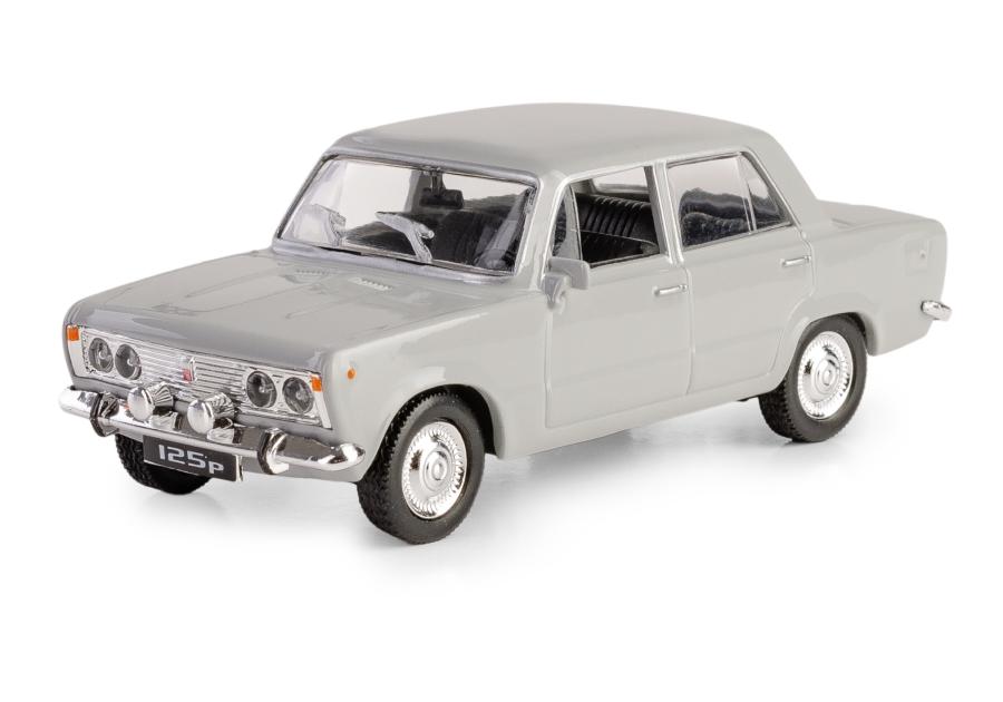 Zdjęcie: Model metalowy Prl Fiat 125P Fh02A-04-02 11254928 popielaty DAFFI