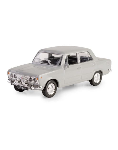 Zdjęcie: Model metalowy Prl Fiat 125P Fh02A-04-02 11254928 popielaty DAFFI