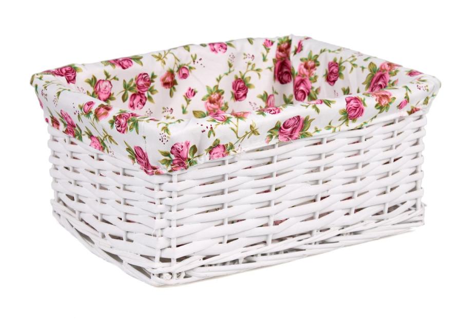 Zdjęcie: Szuflada dekoracyjna wiklinowa 35x25x15 cm TIN TOURS