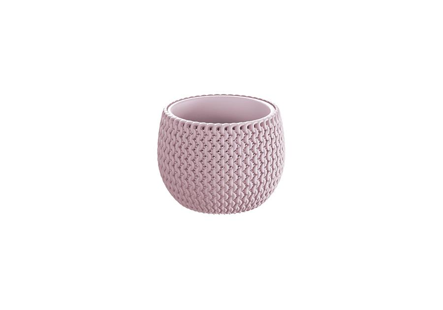 Zdjęcie: Doniczka Splofy Bowl jagodowy jasny 18 cm PROSPERPLAST
