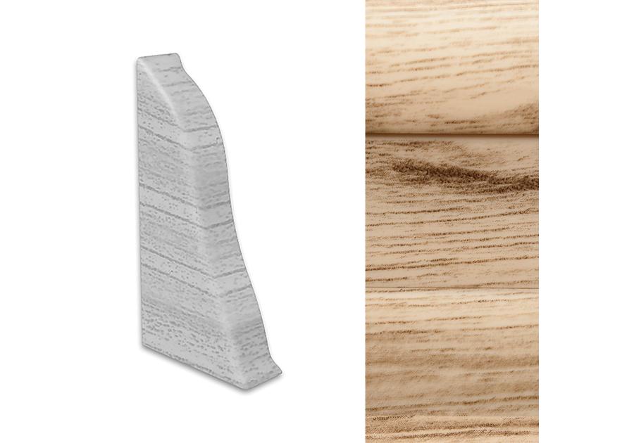 Zdjęcie: Zakończenie prawe do listwy LM55 2 szt. dąb postarzany ARBITON