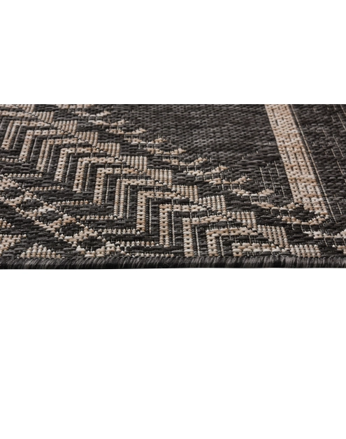 Zdjęcie: Dywan outdoor black aztec 120x170 cm Peru INDAVO
