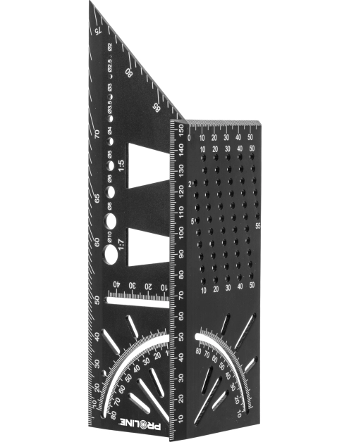 Zdjęcie: Katownik japoński stolarski 3D, aluminiowy PROLINE