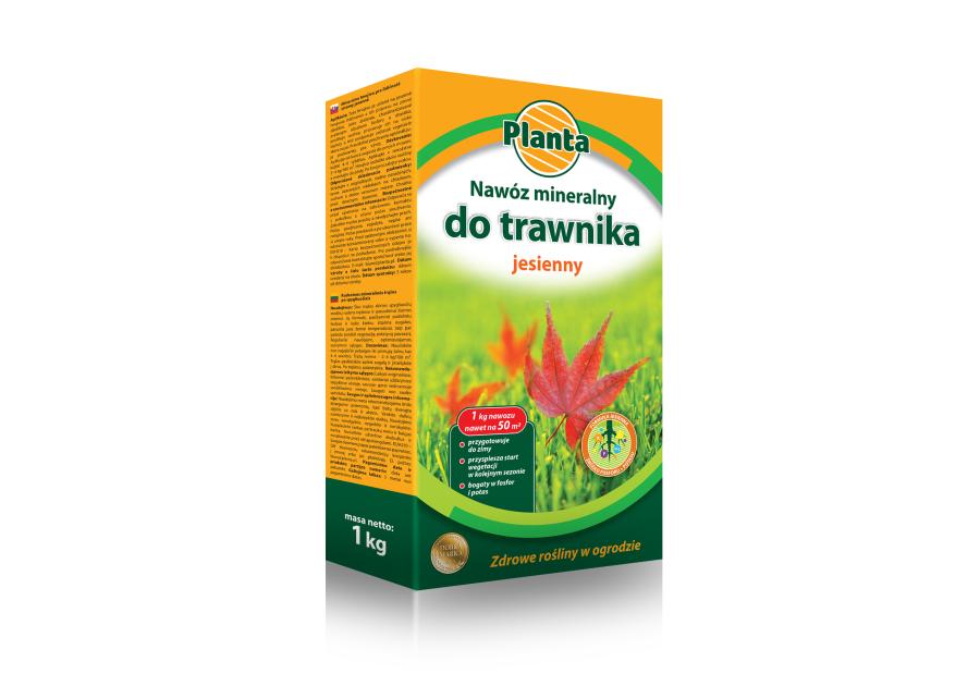 Zdjęcie: Nawóz do trawników jesienny 1,1 kg PLANTA