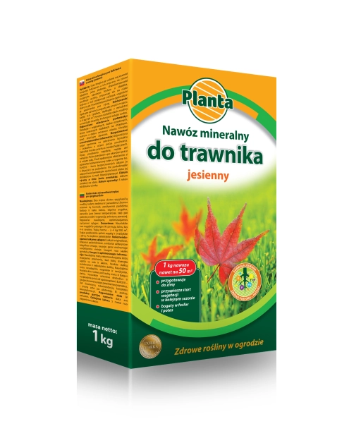 Zdjęcie: Nawóz do trawników jesienny 1,1 kg PLANTA