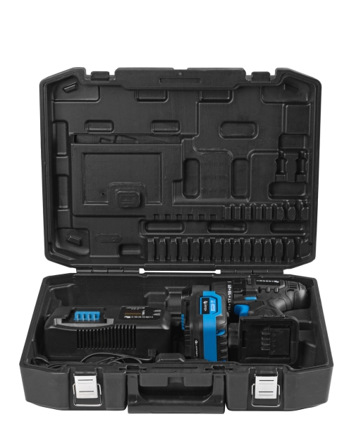 Zdjęcie: Wiertarko-wkrętarka 50 Nm zestaw HOGERT TECHNIK