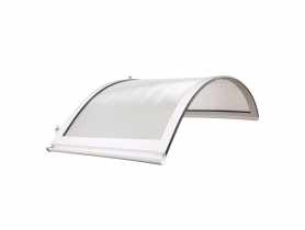 Daszek łukowy przejrzysty 158x75x38 cm ROBELIT