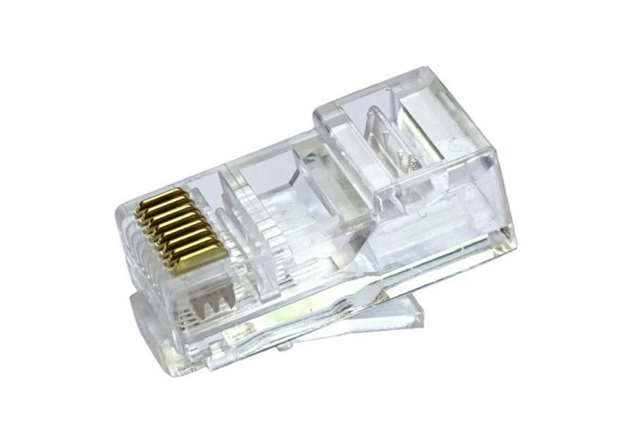 Zdjęcie: Wtyk telefoniczny 8P8C RJ45 drut LB0003 LIBOX