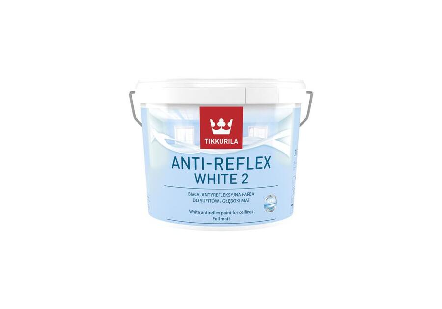 Zdjęcie: Farba biała Antireflex 3 L TIKKURILA