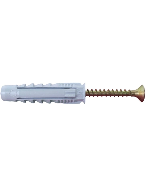 Zdjęcie: Kołek rozporowy uniwersalny z wkrętem rxs-6/4.0x60 mm - 100 szt. Perfect STALCO