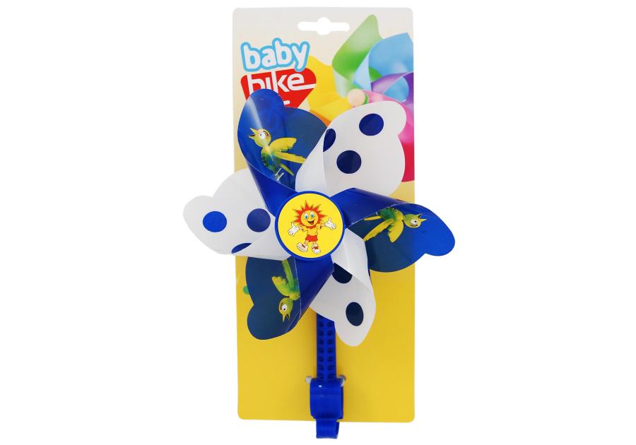 Zdjęcie: Wiatraczek rowerowy niebiesko-biały BIKE OK