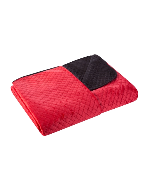 Zdjęcie: Narzuta Filip 230x260 cm czerwono-czarna EUROFIRANY