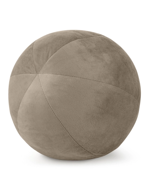Zdjęcie: Poduszka dekoracyjna w formie kuli Gaja 24 cm ciemnobeżowa EUROFIRANY