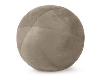 Zdjęcie: Poduszka dekoracyjna w formie kuli Gaja 24 cm ciemnobeżowa EUROFIRANY