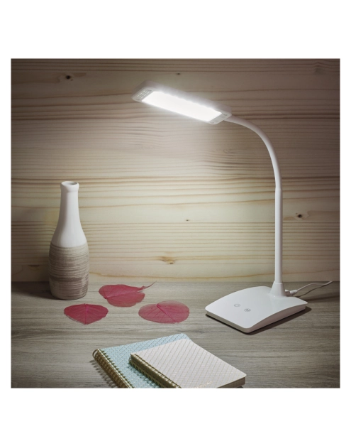 Zdjęcie: Lampa biurkowa LED Eddy biała, WW,NW,CW EMOS