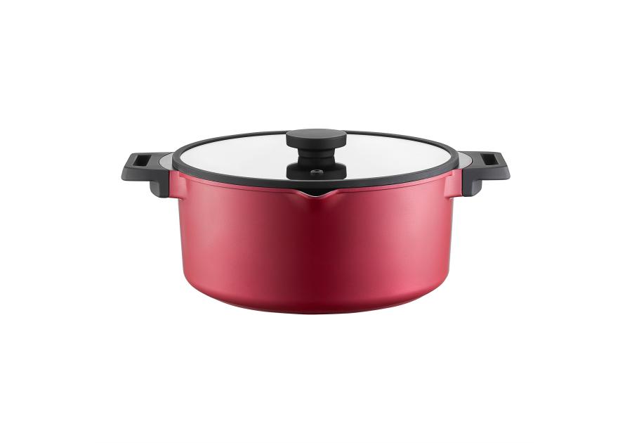 Zdjęcie: Garnek aluminiowy z pokrywką Noel 28 cm 6,8 L AMBITION